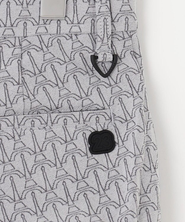 23区GOLF 【MEN】【ストレッチ】エッフェル塔柄 ジャガードパンツ ライトグレー系5