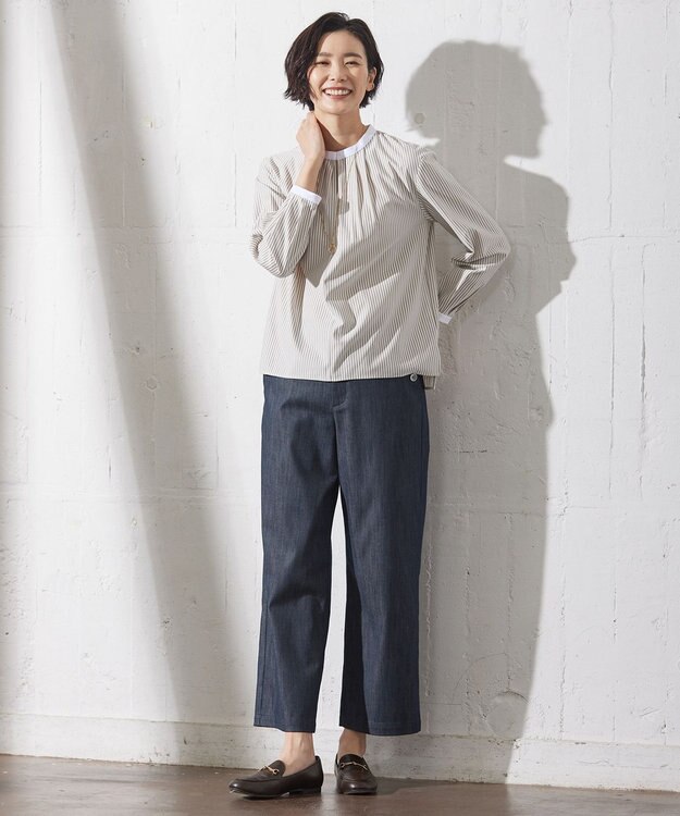 J.PRESS LADIES 【3way】ダブルリングラリエット ネックレス ゴールド系