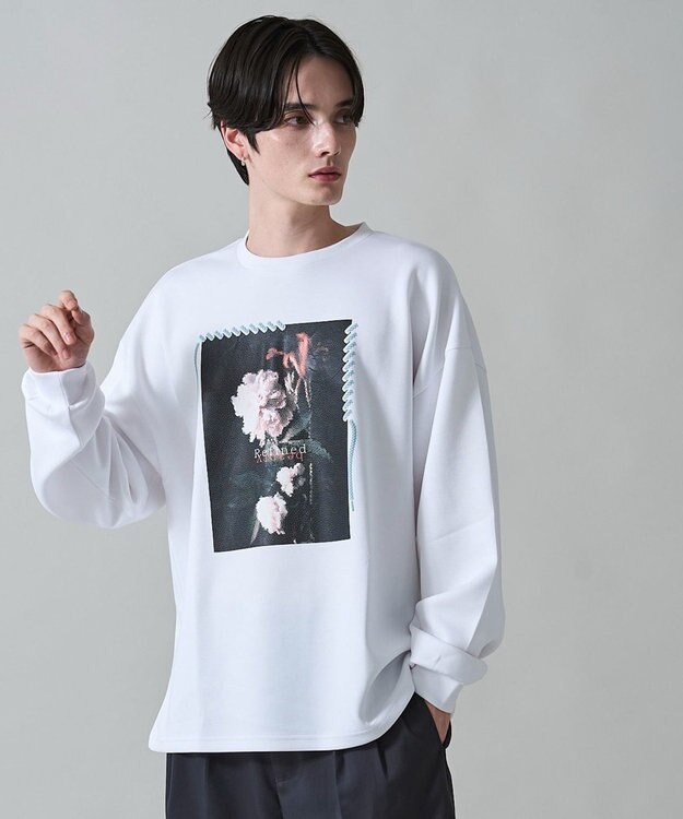 WEGO シートプリントプルオーバー ホワイトその他