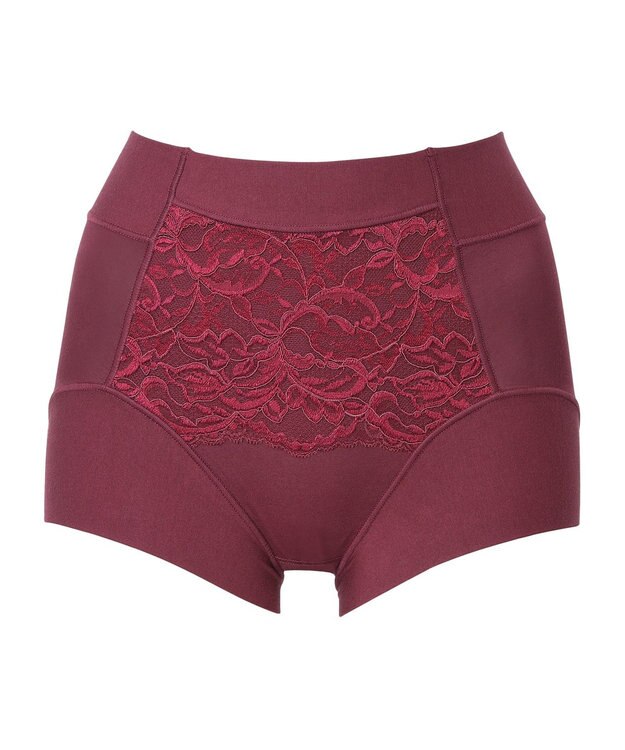 BRADELIS New York 【BRADELIS NewYork peace】綿混キャッチFITショーツ23 ブラデリス 補正下着 ワイン