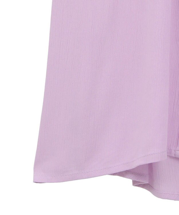 Green Parks Ｉ　レーヨンクレープブラウス Black