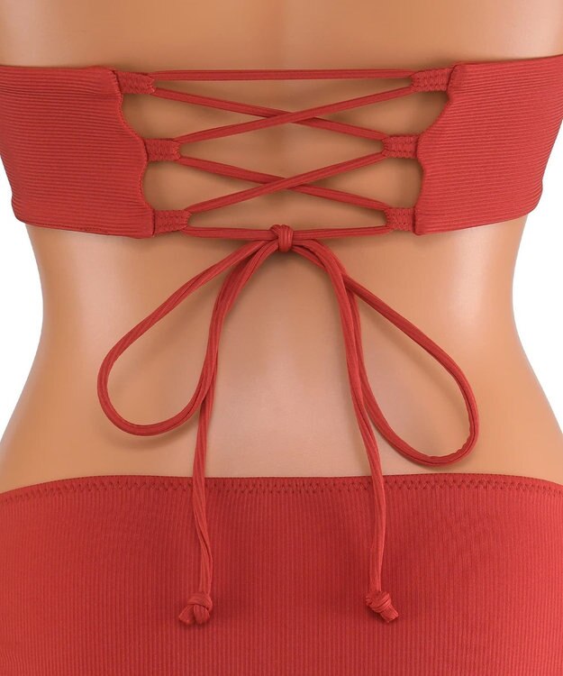 San-ai Resort（三愛水着楽園） ナチュラルだけどしっかり盛れる【ナチュラルアップブラ】　ノンワイヤービキニ　7M・9M　【San-ai Resort（サンアイリゾート）】 オレンジ