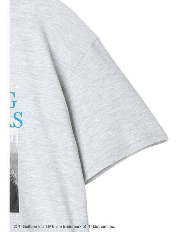 Green Parks ＬＩＦＥ　フォトロゴＴシャツ Gray Mixture