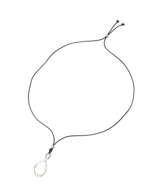 Green Parks エイトメタルコードネックレス Black