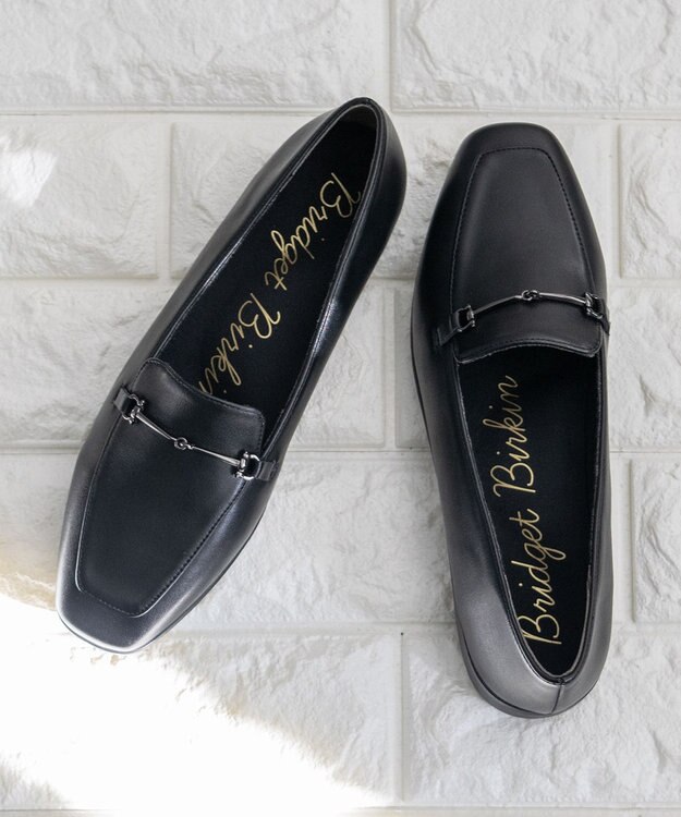 Bridget Birkin 【Bridget Birkin】シンプルビットソフトローファー ブラック