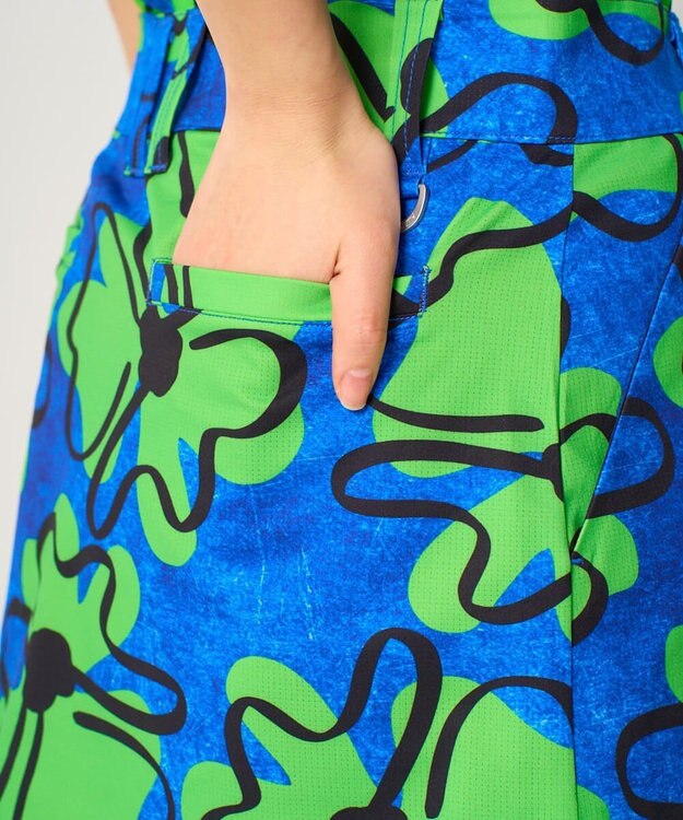 FILA GOLF／marie claire 【Loudmouth】柄スカート Retro Charm