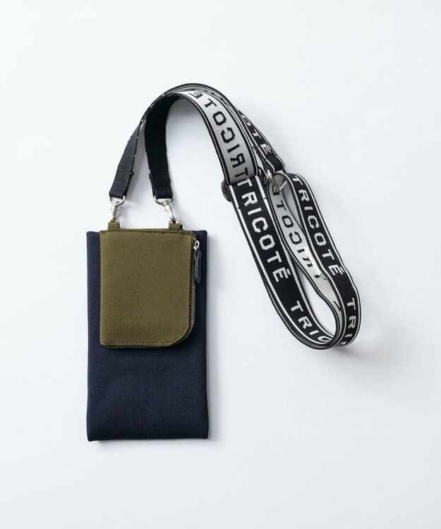 TRICOTE KNIT COMBINATION BAG／ニットコンビバッグ 39NAVY