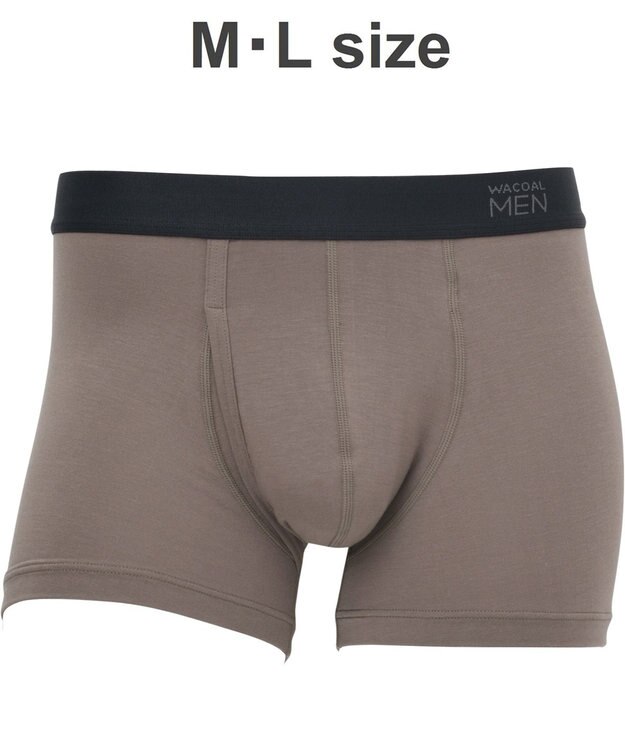 WACOAL MEN ボクサーパンツ　【気持ちいいパンツ】　抗菌防臭　前開き　/ワコールメン　WT3405 シナモンブラウン