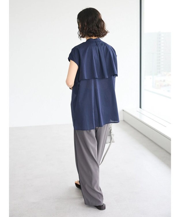 CRAFT STANDARD BOUTIQUE サイド配色パイピングパンツ Gray