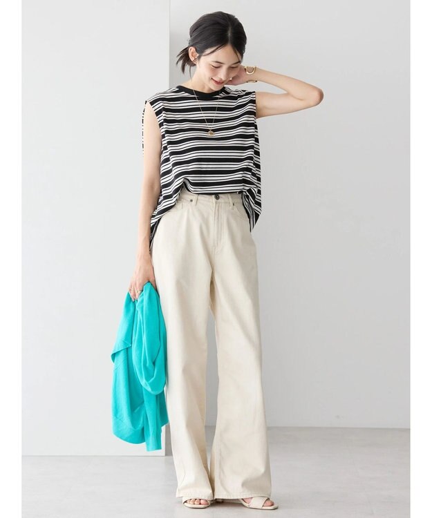 AMERICAN HOLIC 接触冷感ショルダータックノースリーブプルオーバー Border