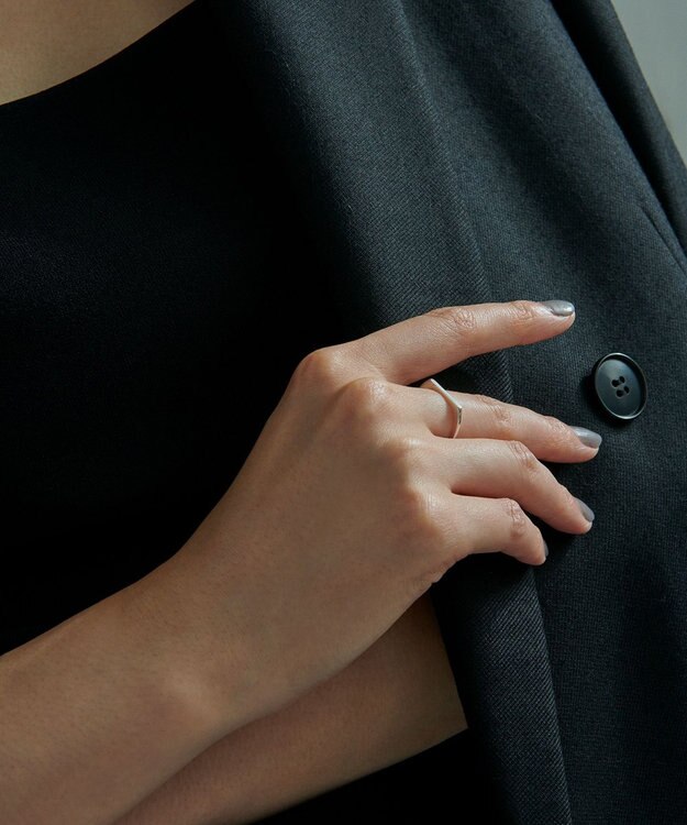 uncrave フラットリング スモール シルバー