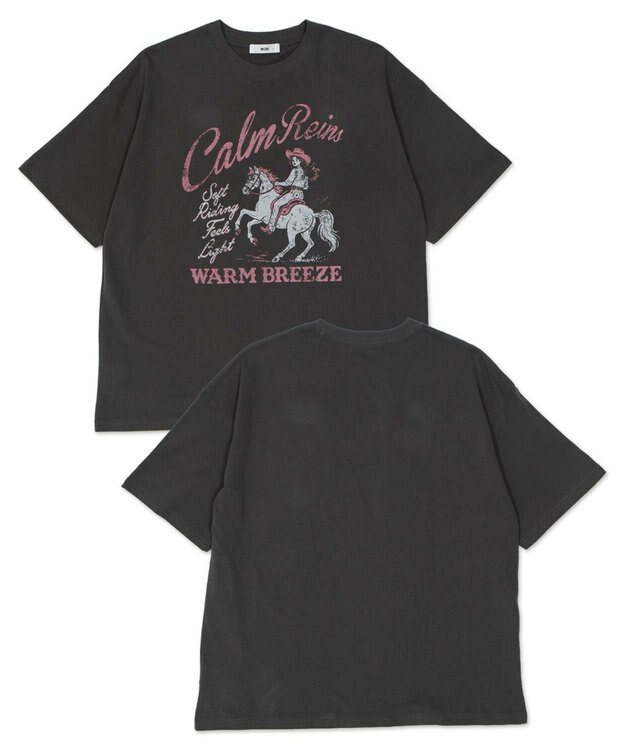 WEGO 【ユニセックス着用ITEM/SMLサイズ展開】アソートグラフィックBIG　T2（SS） 柄7