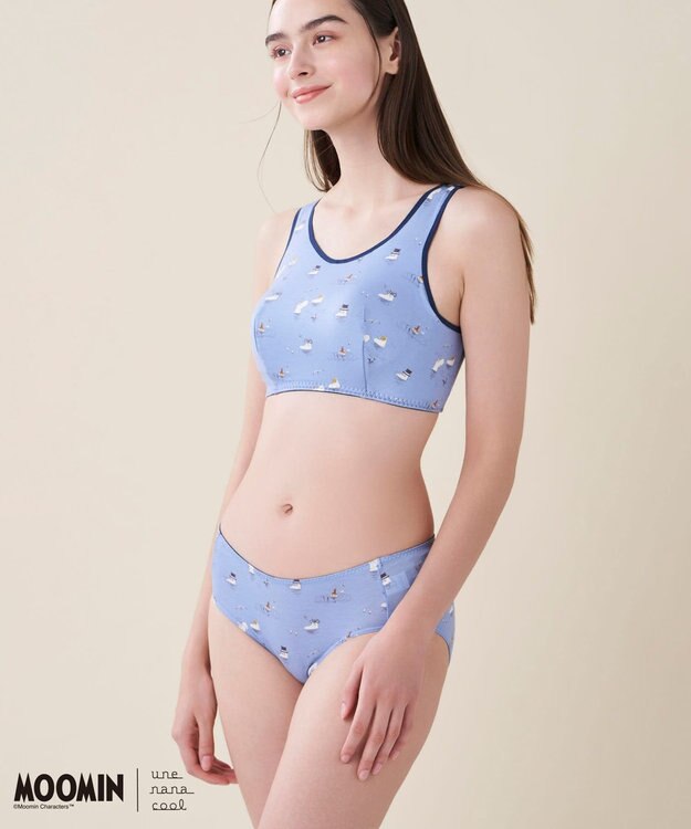 une nana cool 【ムーミン】MOOMIN × une nana ccol ナイトアップブラ OB