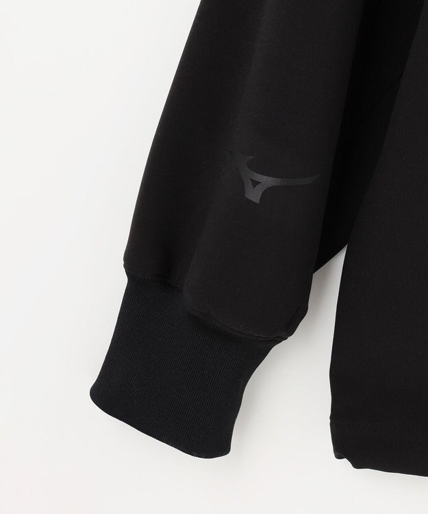 UNFILO 【Tarzan 掲載】UNFILO ミズノ ブレスサーモストレッチ プルオーバー ブラック系