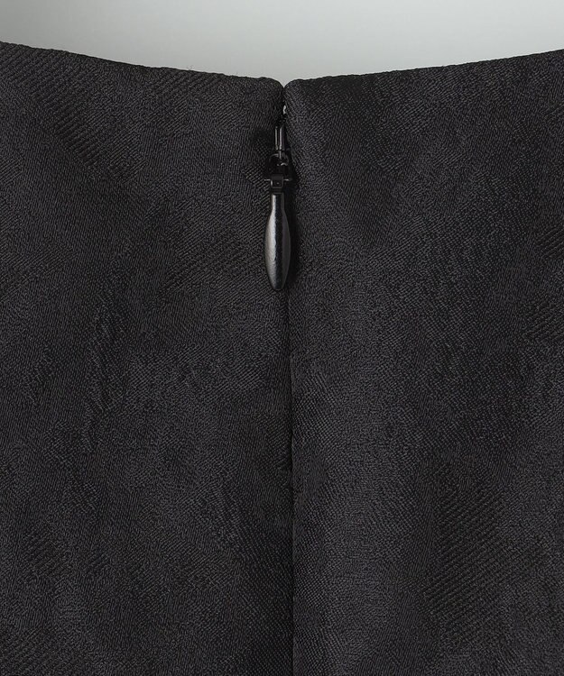 23区 S 【APPLAUDIR】シャドーフラワージャカード ドレス ブラック系