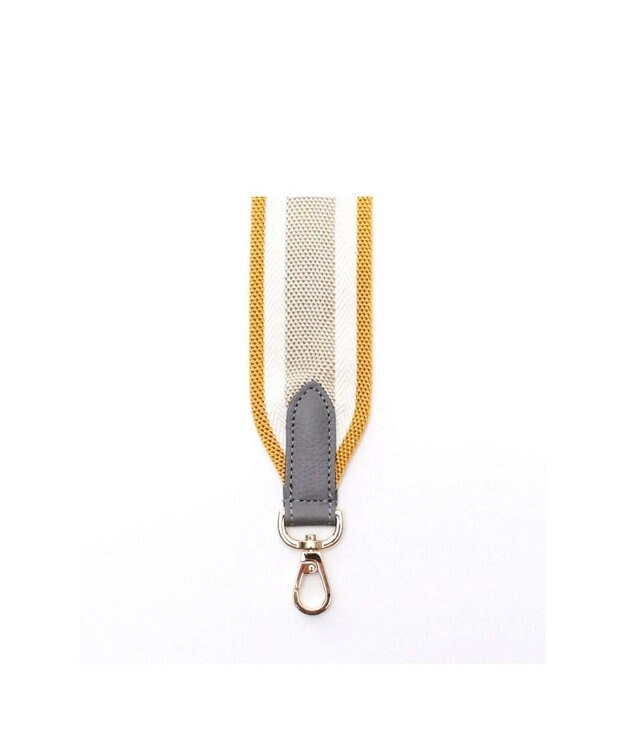 A.D.M.J. 【別売り】イタリアンテープショルダーストラップ(レギュラー/107cm) CHP/O.GY