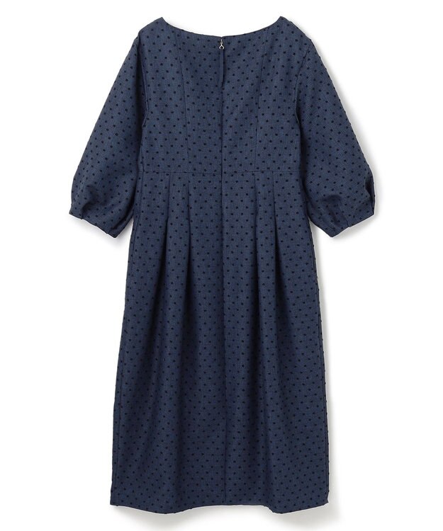 TOCCA 【洗える】NIGHT CURTAIN ドレス ブルー×ドット柄