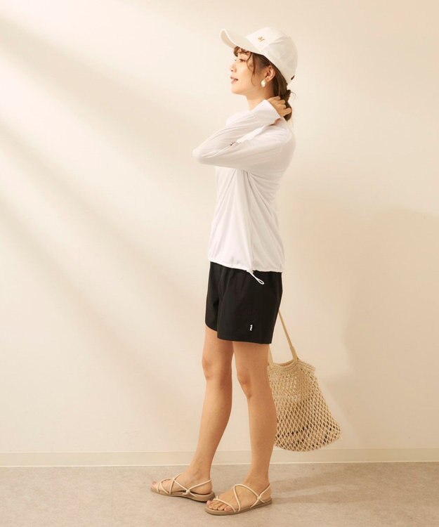 OP／FILA 【FILA】リゾート水着&カバーアップ4点セット ホワイト