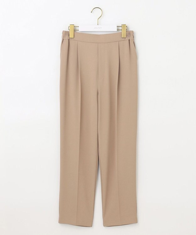 ANY SIS L 【接触冷感＆UVカット】サラキレイ テーパードパンツ ライトモカ