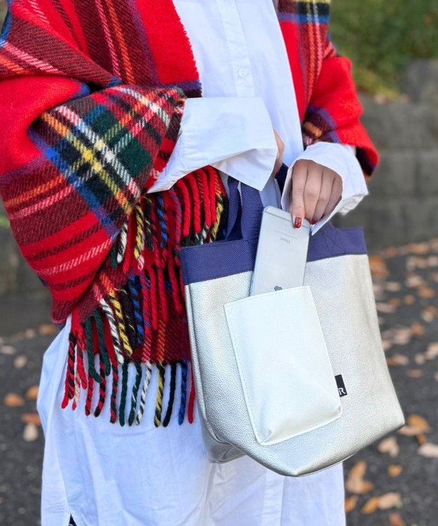 ROOTOTE 1047【スマホ用ポケット付き】SN.デリ.クロレ-C