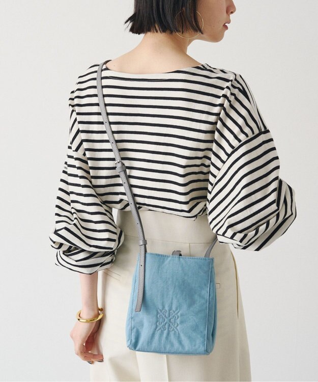 russet ナイロンミニショルダーバッグ(Z-235) L.Blue