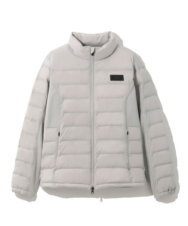 ZERO HALLIBURTON ハイブリッドパデットブルゾン 82755 撥水 保温 裏起毛 ゴルフ ZHG-W15a グレー