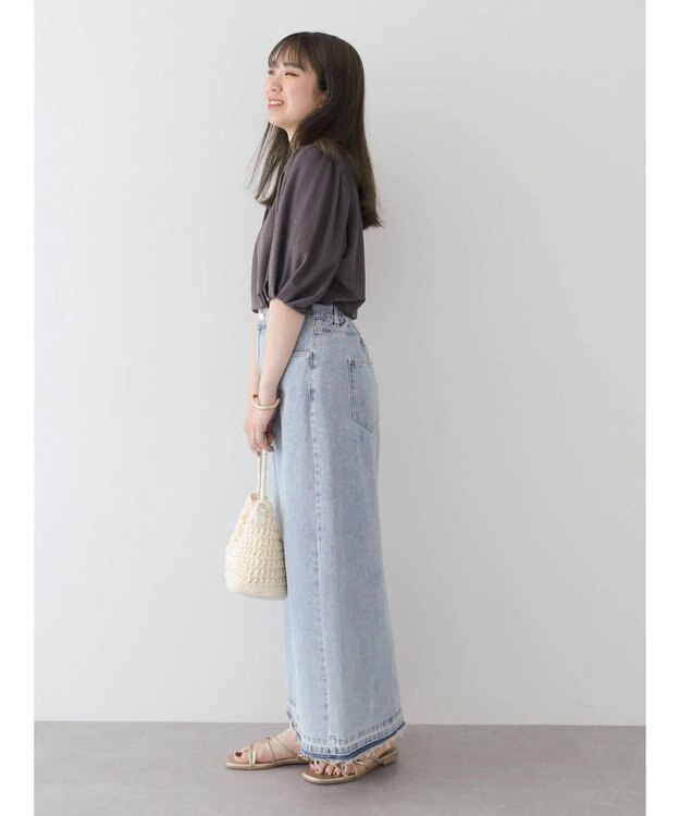 Green Parks 袖ボリュームカノコプルオーバー Gray