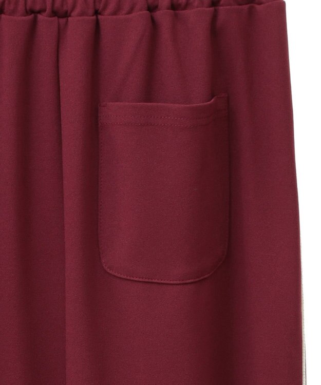 CRAFT STANDARD BOUTIQUE パイピングラインスカート Red