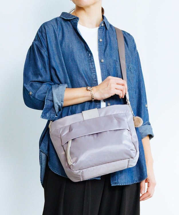 ACE BAGS & LUGGAGE Kanana project PJ16-2nd ショルダーバッグ  横型 軽量 20142 カナナ プロジェクト モーヴピンク
