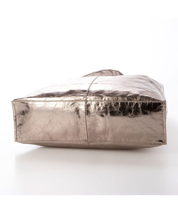 UNBILLION 【テレビ ドラマ着用アイテム】カシュカシュ cachecache / 一枚仕立てホーボーバッグ ダークシルバー