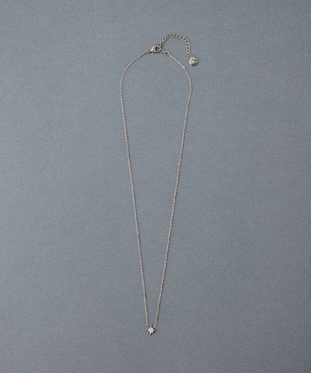 Phoebe 〈金属アレルギー対応〉ルミエールスターライトネックレス/シルバー 星モチーフ シルバー