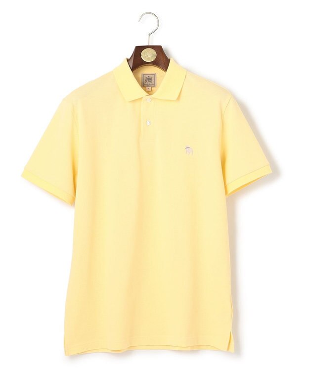 J.PRESS MEN 【大人気】アメリカンコットンンバックブル ポロシャツ イエロー系