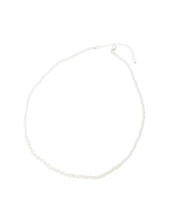 Green Parks ｅｖｅｒｙ　ｗａｌｋ．３ＷＡＹパールＭＩＸネックレス Silver