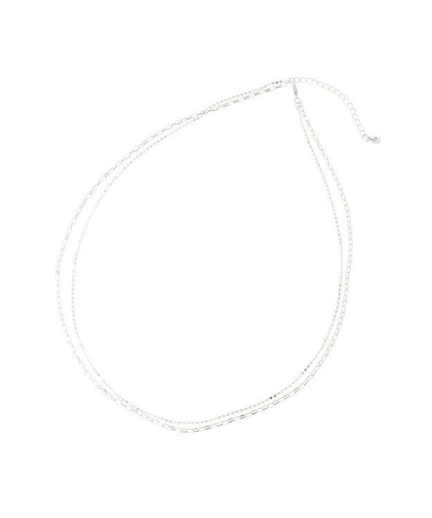 Green Parks ｅｖｅｒｙ　ｗａｌｋ．３ＷＡＹパールＭＩＸネックレス Silver