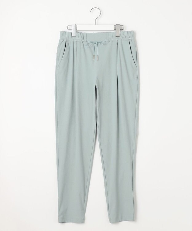 23区GOLF カラー追加！【23Fondation/WOMEN】メリルハイテンション テーパードパンツ グリーン系