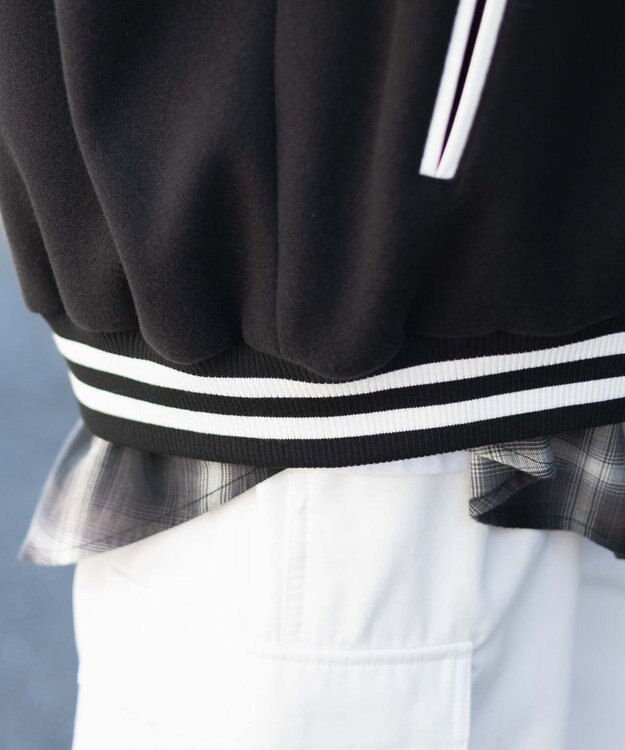 WEGO メルトンワッペンスタジャン ブラック