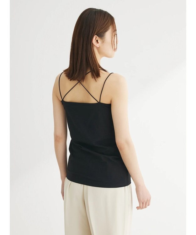 Green Parks カップ付き天竺インナー Black