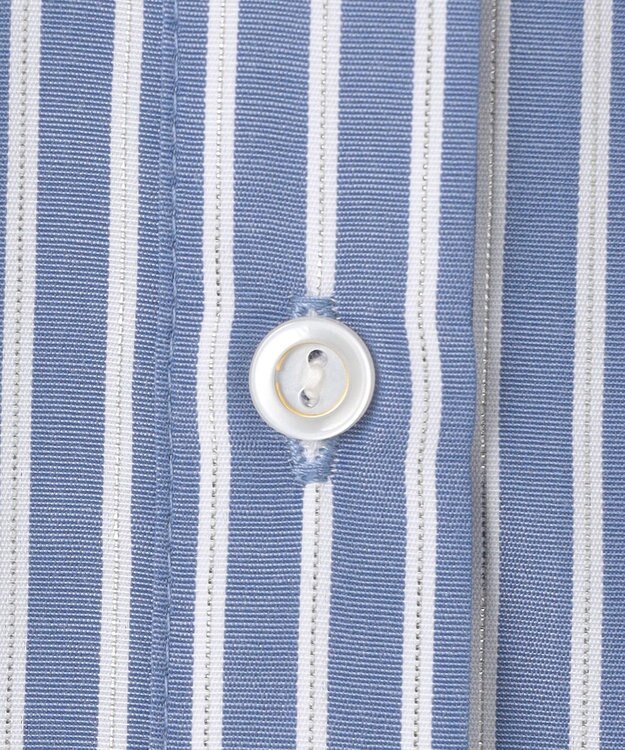 ANY SIS L 【2SET】シャツワンピ × ニット セット ブルーストライプ×シルバー