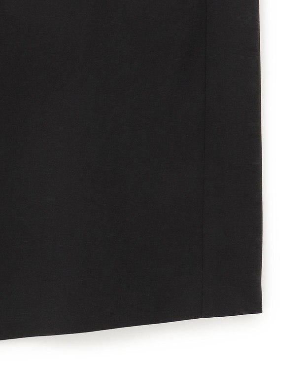 ICB 【洗える】T/Rドライリネン ジレ ブラック系