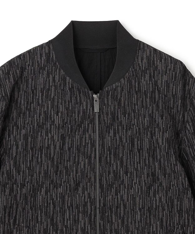 JOSEPH HOMME 【新素材】ブラッシュストロークジャガード　MA-1 グレー系