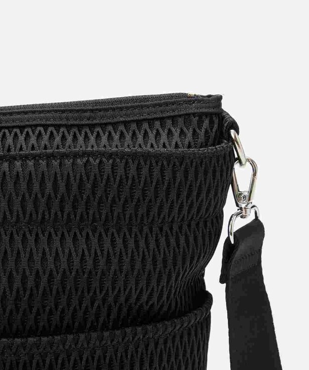 TOPKAPI 【Breath TOPKAPI】ポリメッシュ ショルダー付き A4 トートバッグ ブラック