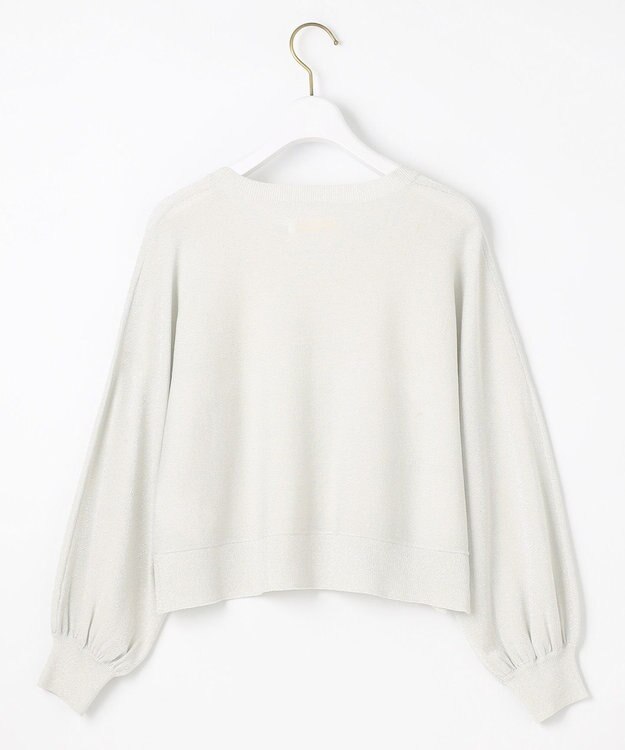 ANY SIS L 【2SET】シャツワンピ × ニット セット ブルーストライプ×シルバー