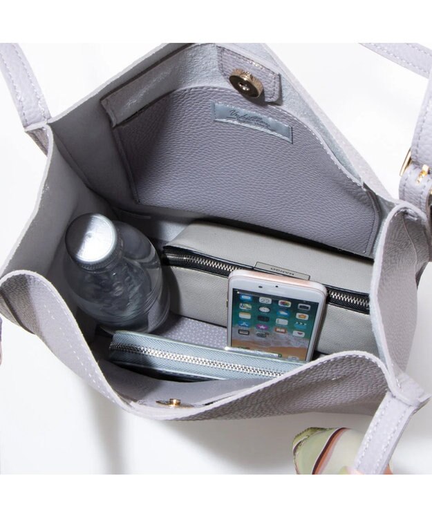 UNBILLION cachecache チェンジスカーフA4縦型トートバッグ ラベンダー