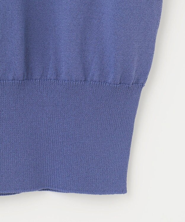 ANY SIS 【美人百花6月号掲載】フレンチスリーブニット Tシャツ ダルブルー