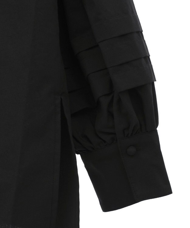 CRAFT STANDARD BOUTIQUE イージーケアタックスリーブシャツチュニック Black