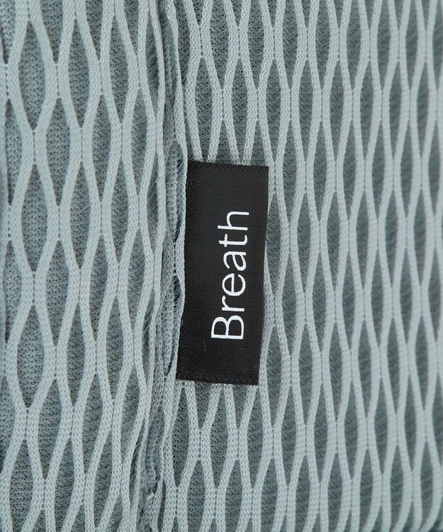 TOPKAPI 【Breath TOPKAPI】ポリメッシュ ショルダー付き A4 トートバッグ ライトグレー