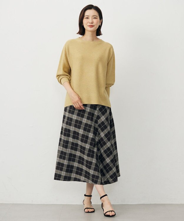 J.PRESS LADIES LINKS LINKS ニット イエロー系