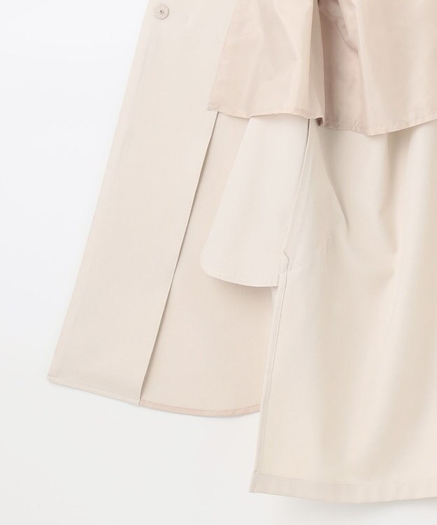 組曲 【洗える】パールポイントショートレングス ジレ ライトグレー系