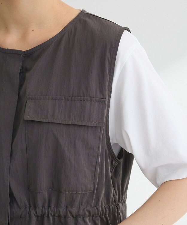 Green Parks ミリタリーベスト Charcoal Gray