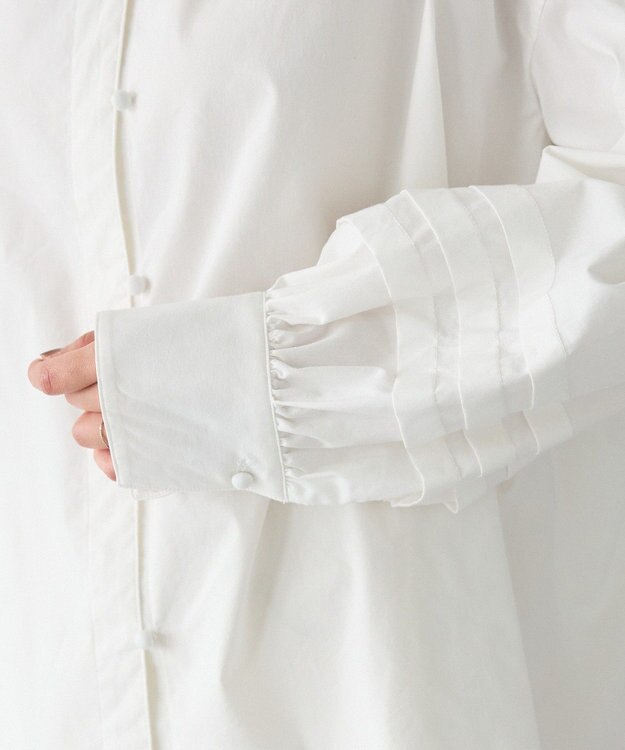 CRAFT STANDARD BOUTIQUE イージーケアタックスリーブシャツチュニック Off White